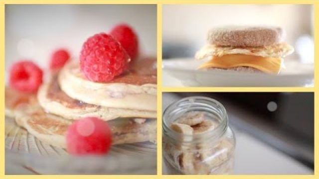 Healthy Breakfast Ideas for School ♡ Quick and Easy