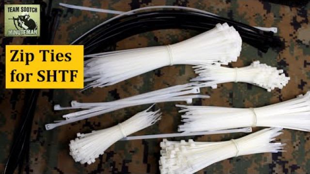 Zip Ties: 19 Uses & 5 Tricks for Survival 