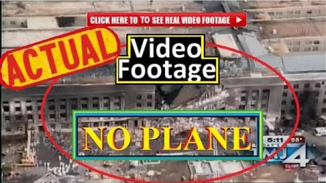 VIDEO FOOTAGE of the MISSILE - NOT a PLANE - that hit PENTAGON