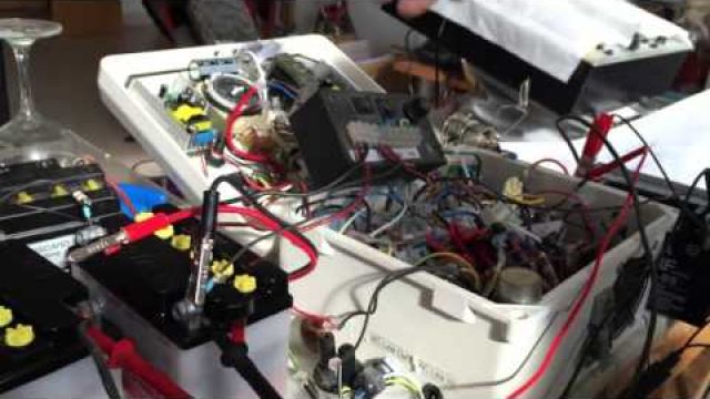Free energy fuelless generator 2016 self running and self charging progress 
