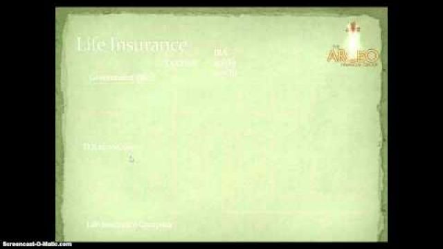 The 770 account - Lesson on Life Insurance
