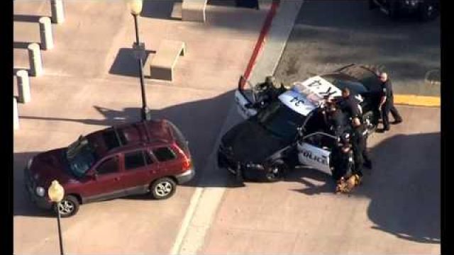 California: Driver In Standoff with Officers in Orange After Police Pursuit