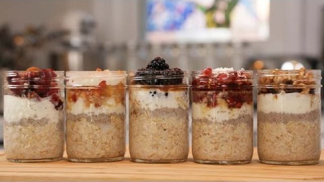 5 MORE Overnight Oatmeal Recipes
