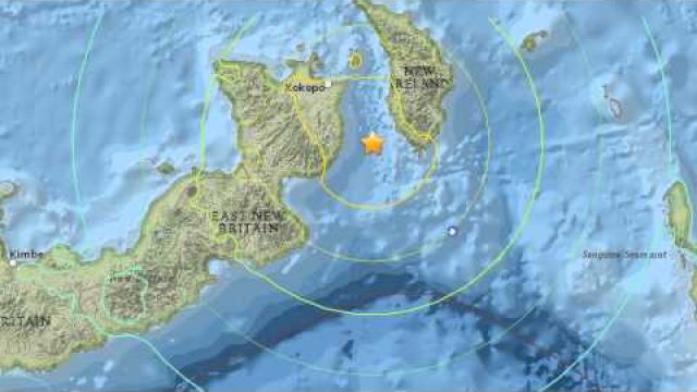 7.7 Earthquake Strikes Near Papua New Guinea, Hazardous Tsunami Waves Possible