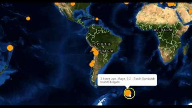 Earthquake Update  4/30/15:  6.9 Hits Papau New Ginea, 6.2 South Sandwich